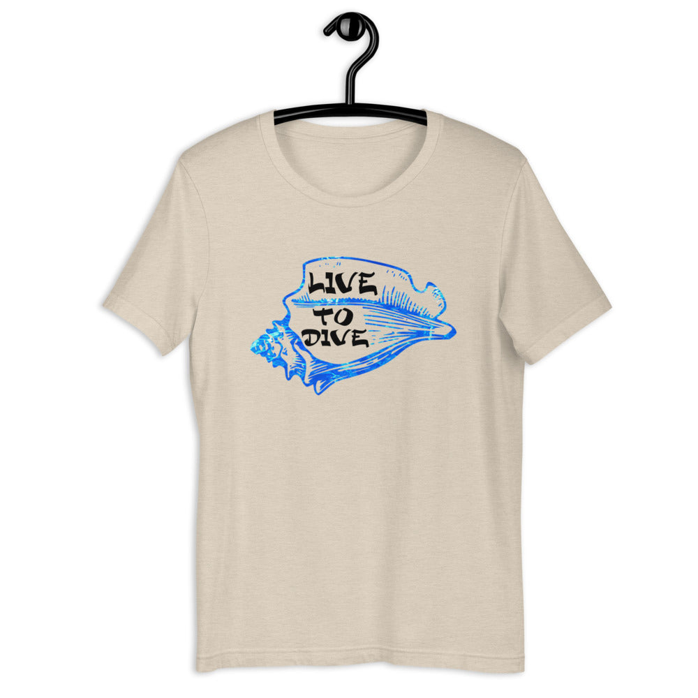 Live To Dive Conch