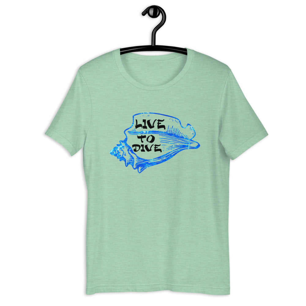 Live To Dive Conch