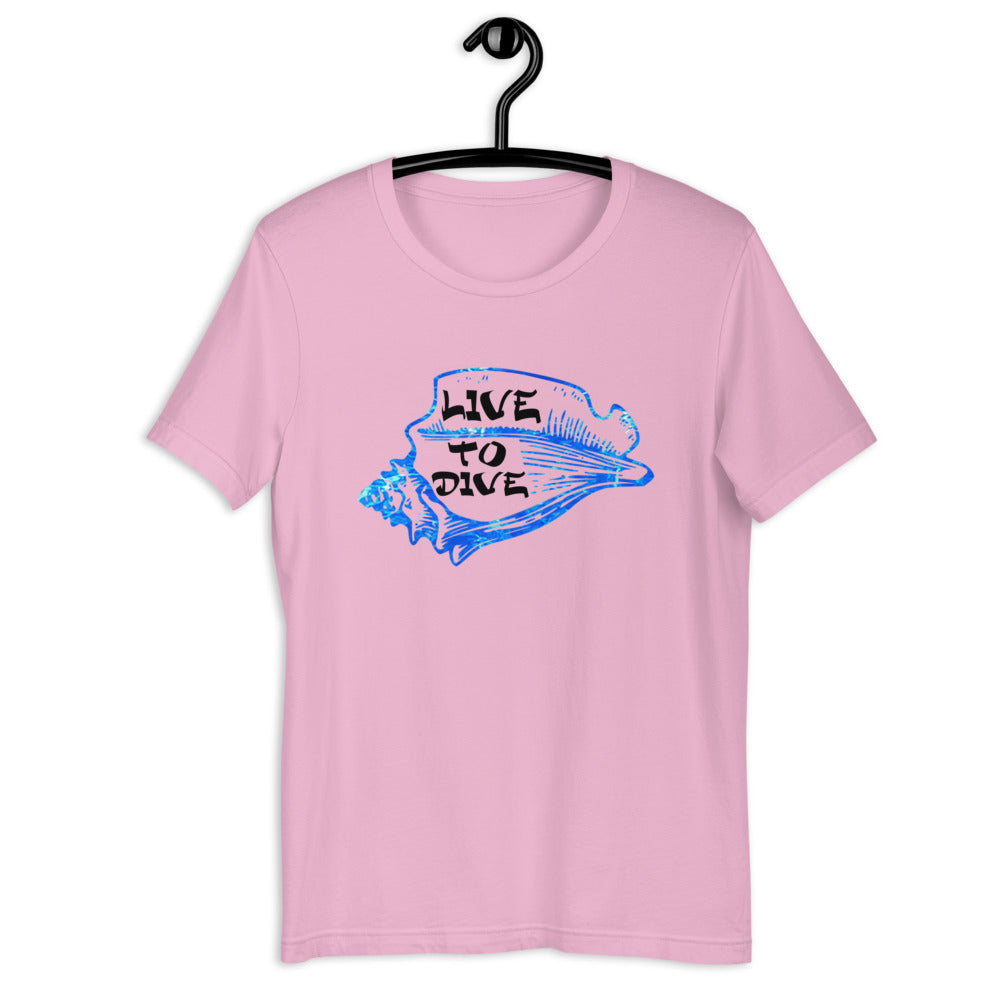 Live To Dive Conch