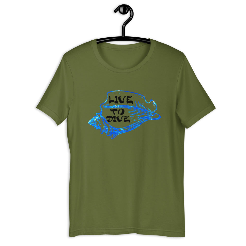 Live To Dive Conch