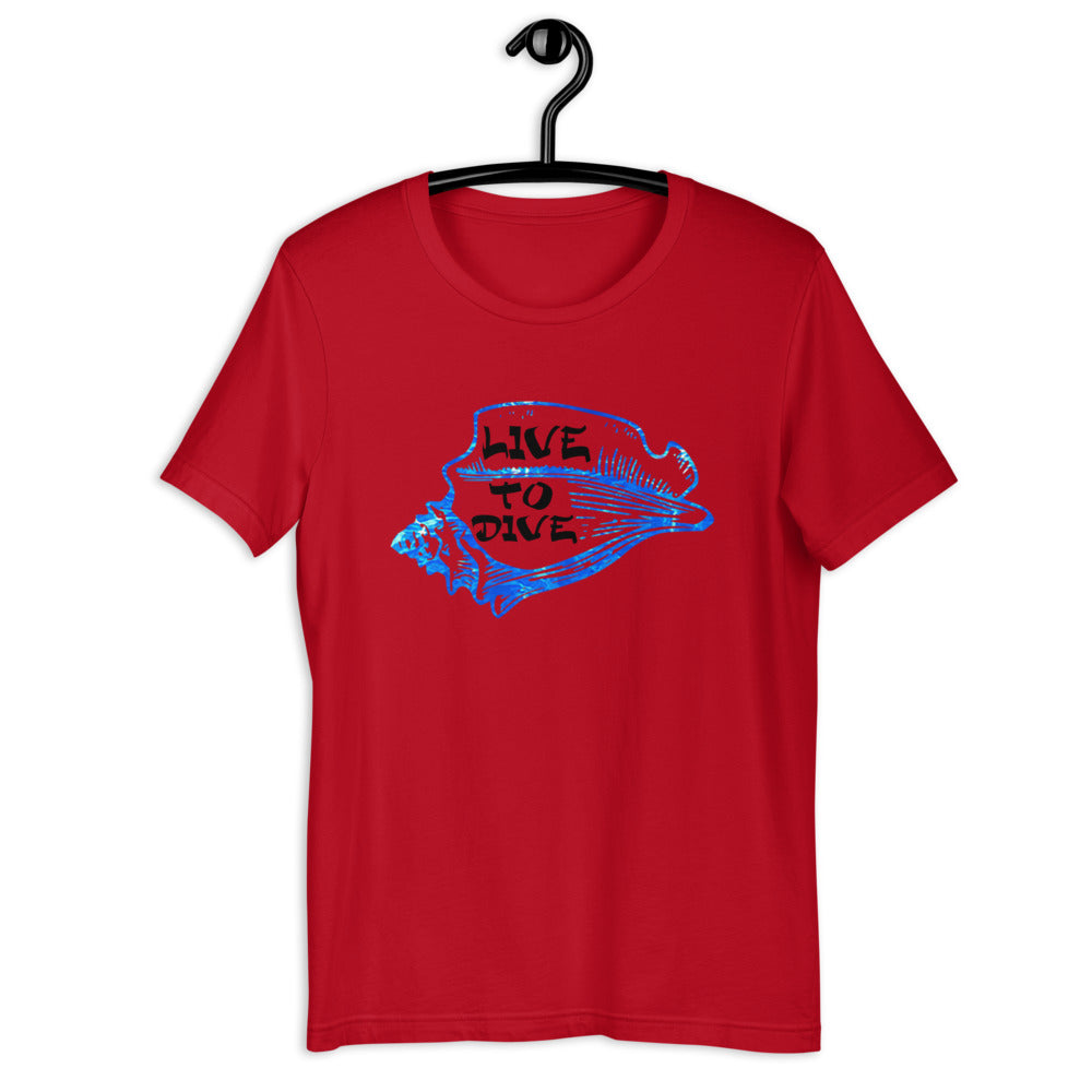 Live To Dive Conch